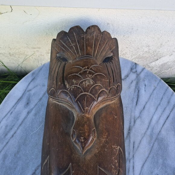 Wooden Indonesian Wall Mask - Picture 10 of 11